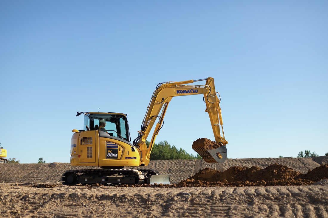 Komatsu PC88MR 11 image 1